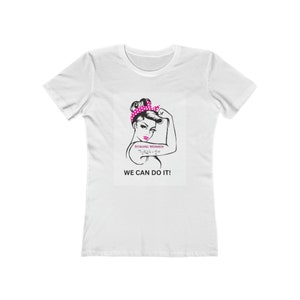 Rosie the Riveter T-shirt | Women&#39;s The Boyfriend Tee | riveter t-shirt | We Can Do It | strong women shirt | motivational shirt | t-shirt