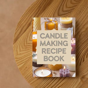 Receitas caseiras para fazer velas, livro de receitas para fazer velas para imprimir, guia de velas faça você mesmo, receitas para fazer velas para imprimir, receita de velas orgânicas