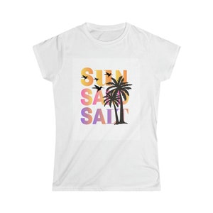 Summer Vintage T Shirt | Women&#39;s Softstyle Tee | Summer Vintage | vintage T-shirt | women T-shirt | summer t-shirt | t-shirt | Softstyle