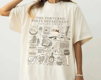 Retro The Tortured Poet Abteilung Tracklist Shirt, Taylr TTPD Tshirt, Swifte neues Album Shirt, Taylr neues Album, TTPD Dinge Shirt, neues Album