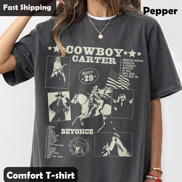 Comfort Colors Vintage Beyyonce Cowboy Carter Shirt, Levii's Jeans Shirt, Beyhive Exclusive Shirt, Cowboy Carter Merch, Beyyooncé Shirt
