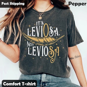 Its Leviosa Not Leviosa Shirt, Wizard Wand Shirt, Hermione Lovers Fan T-Shirt, Wizard Book Shirt, Wizard Shirt, Harry Wizard, Magic Shirt
