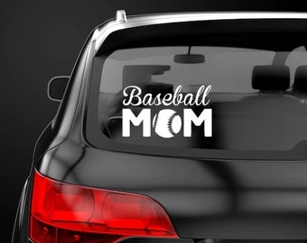 Basebollmamma-klistermärke, etikett, mammalivsklistermärke, basebollreseetikett, resa, bollklistermärke, MLB-mamma-klistermärke, basebollföräldraklistermärke, bollmamma