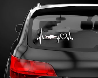 Kokanee/Öring hjärtslag dekal klistermärke Etikett fiskeälskare klistermärke hjärtslag fisk etikett fiske klistermärke öringälskare dekal fiske klistermärke