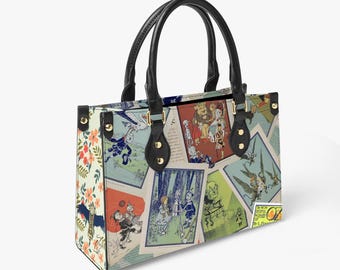The &quot;Wonderful Wizard of Oz&quot; 1900  Storybook LIMITED EDITION Retro Purse Handbag by Tara Leigh with long strap. Only 200 available.