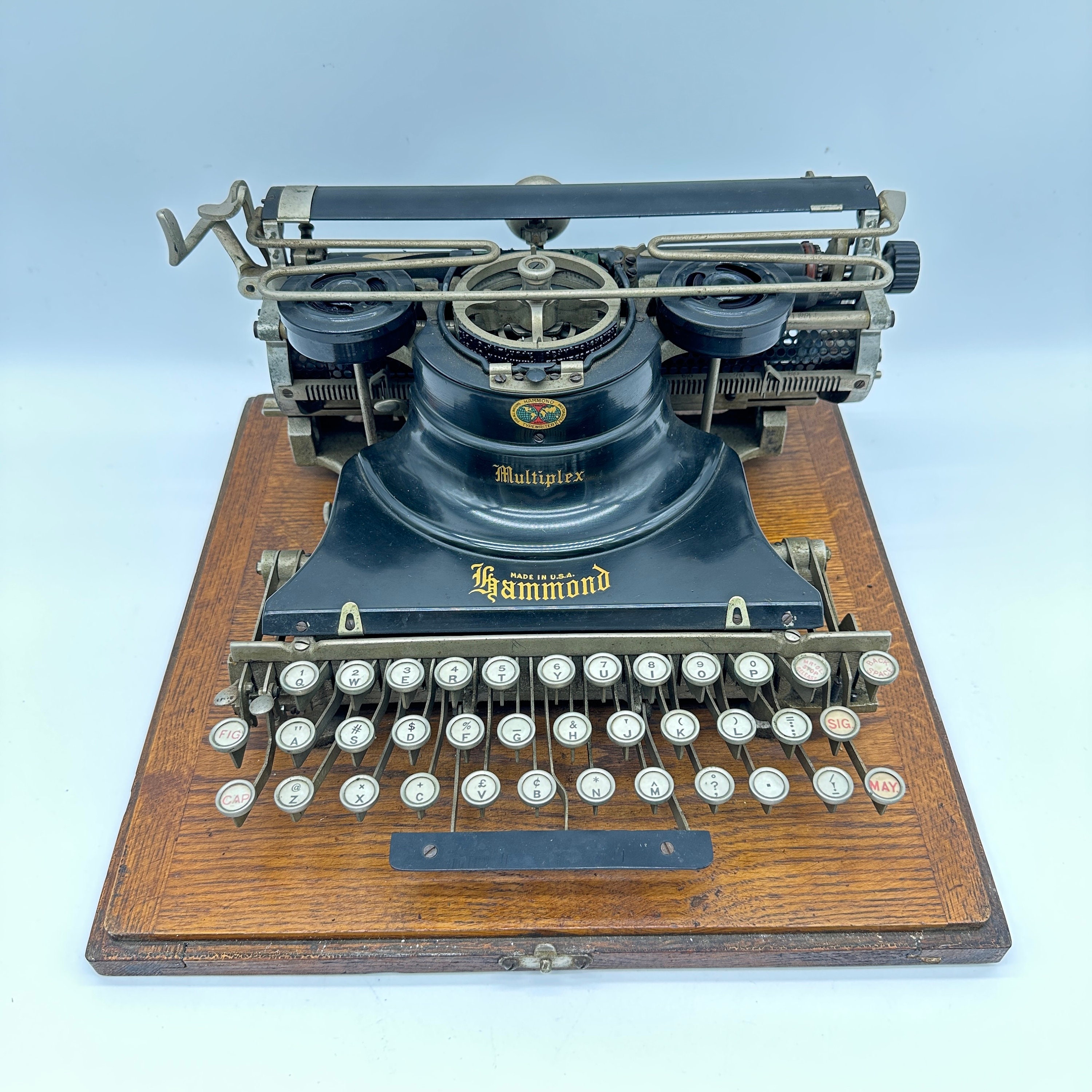 Antique Typewriter from Hammond Multiplex, USA, 1915 for sale at Pamono