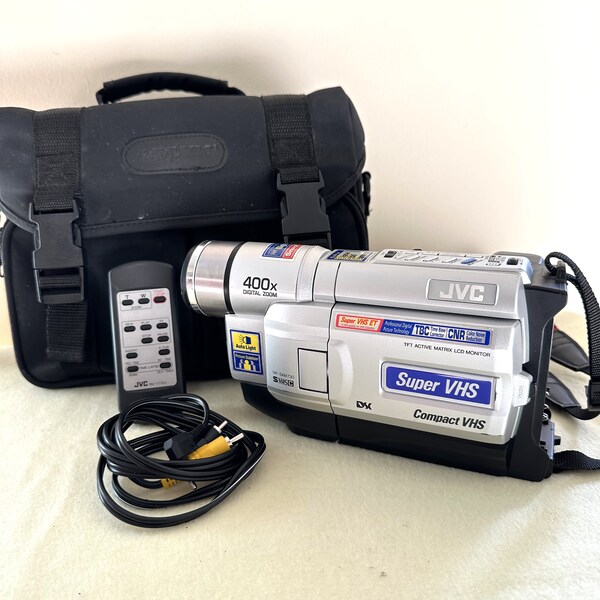 Jvc Compact Vhs Camcorder Etsy