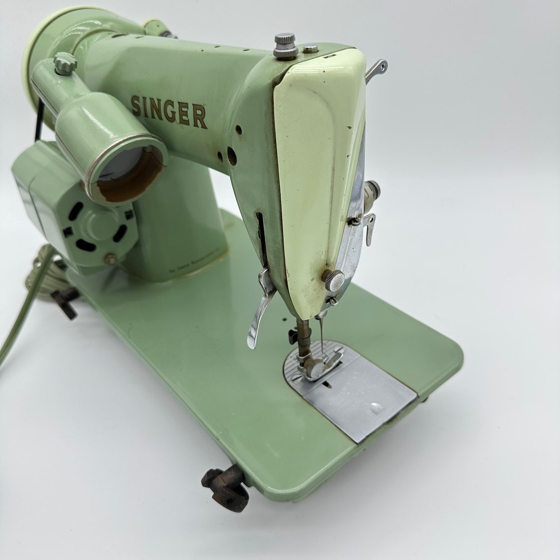 1960s Singer RFJ88 Mid Century Sewing Machine 33681 W/ Pedal Tested Etsy
