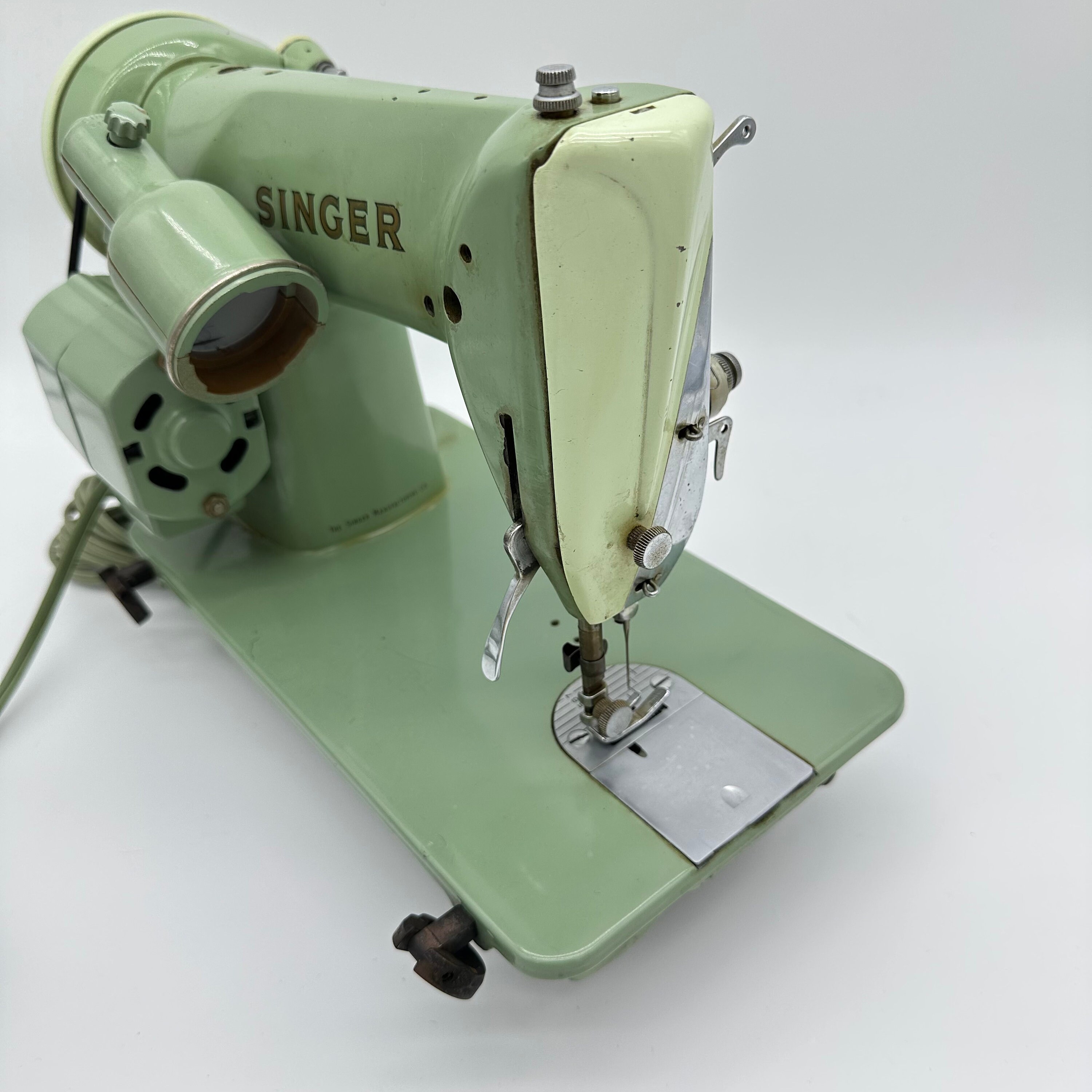 1960s Singer RFJ88 Mid Century Sewing Machine 33681 W/ Pedal Tested Etsy