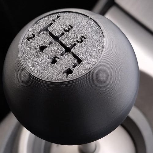 White Gun Black Retro Shift Knob w/ M16x1.5 Insert Shifter Auto Manual White Gun Black Retro Shift Knob w/ M16x1.5 Insert Shifter Auto Manual