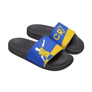 CR7 Cristiano Ronaldo - Youth PU Slide Sandals soccer fans