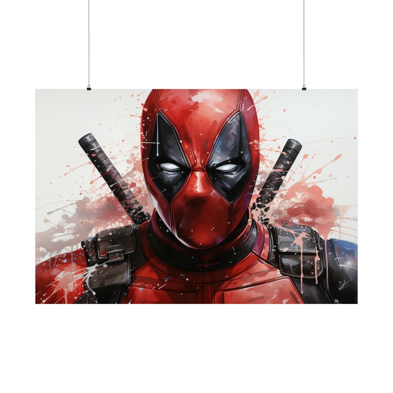 Cartazes horizontais foscos de Deadpool imagem 10