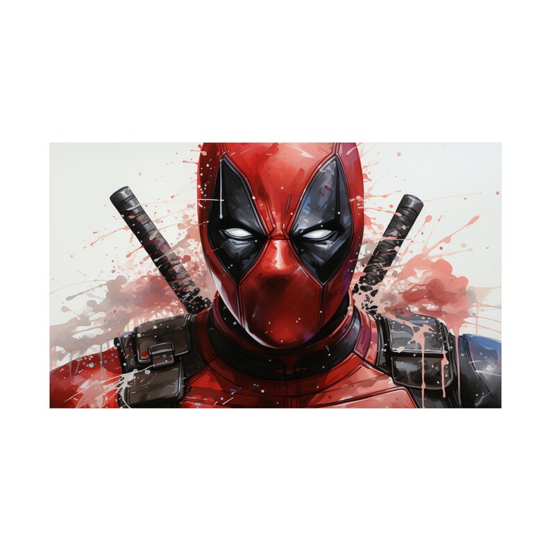 Cartazes horizontais foscos de Deadpool imagem 2