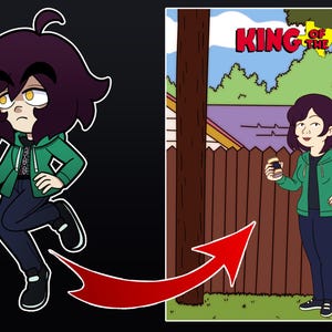 CUSTOM: You in King of the Hill&#39;s Style!