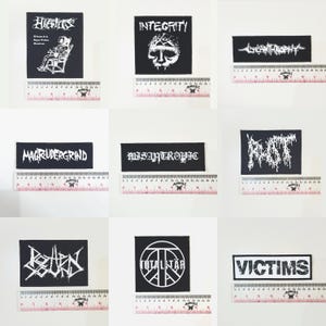 17 - Punk Patches, Knorpel, Crust, D-Beat, Metal, Thrash, Power Gewalt, Grindcore, Dtf/Siebdruck Aufnäher