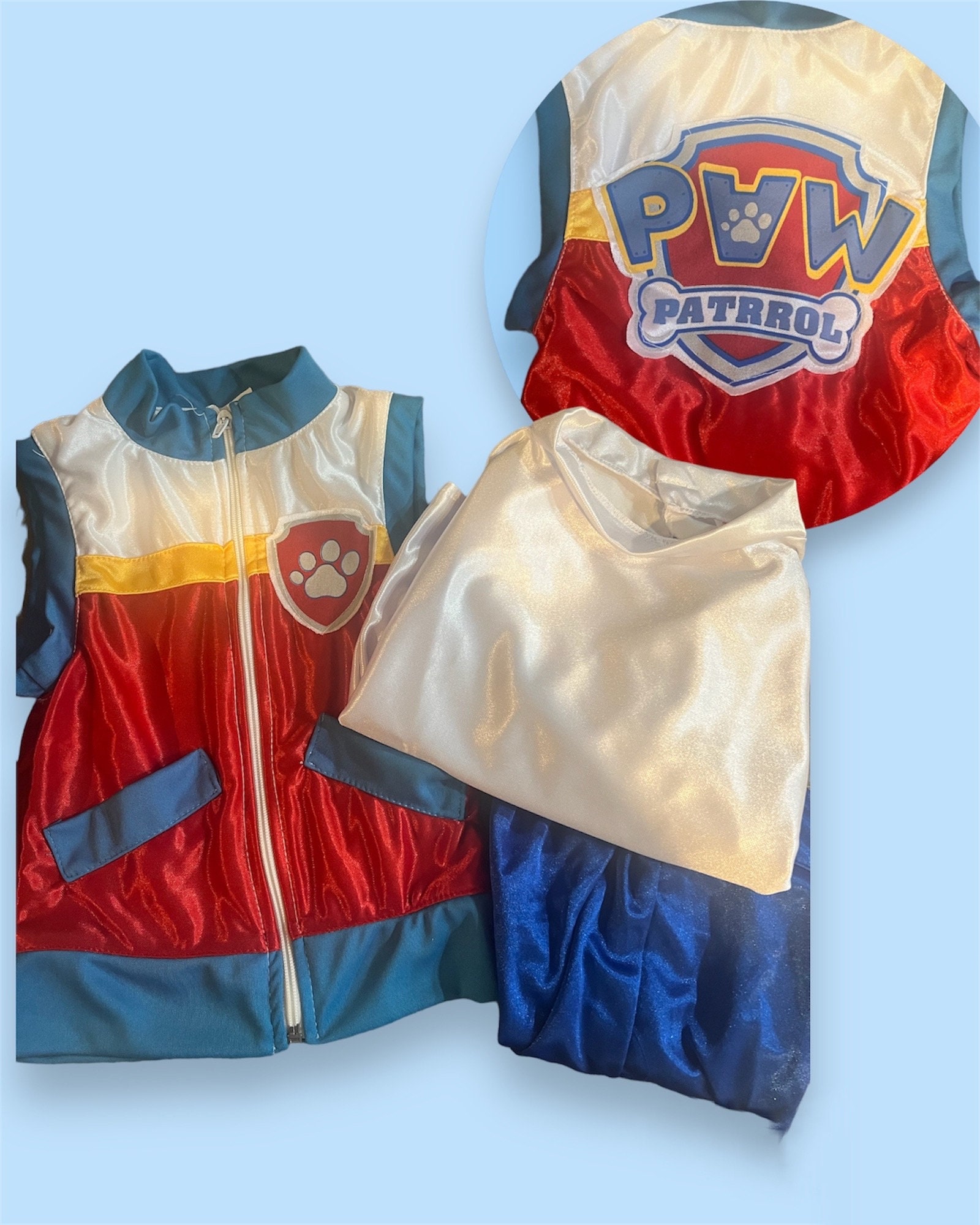 Paw Patrol Ryder Vest Etsy UK