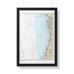 Carte nautique Anclote Keys to Crystal River, Floride de l'ouest Poster
