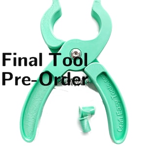 Pre-Order Amigurumi Safety Eye Jig Pliers Craft Easy Tools Eye Snapper 3 in 1 Tool **Pre-Order Only*** Read Full Description.