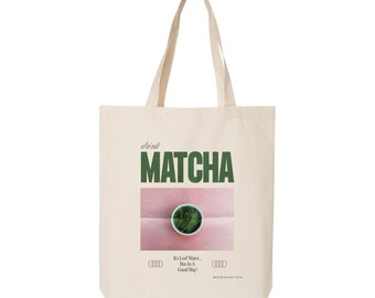 Sac cabas Drink Matcha