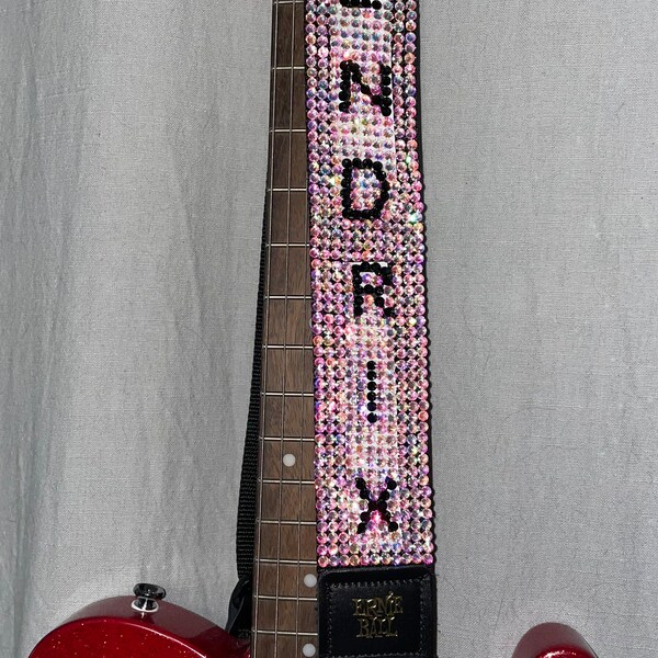 Custom Guitar Strap Etsy