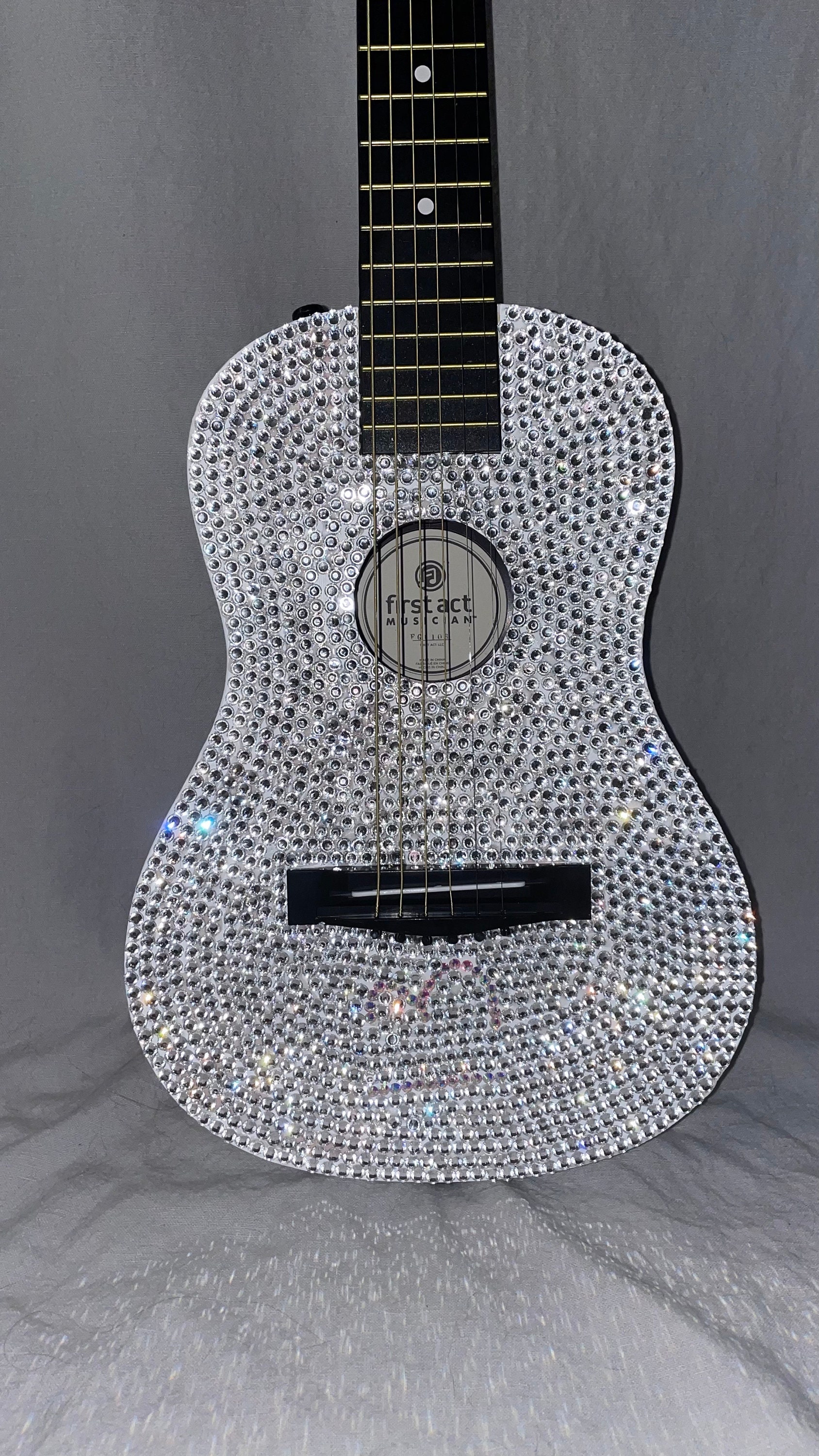 Rhinestone Toy Guitar Great for Halloween Taylor Swift
