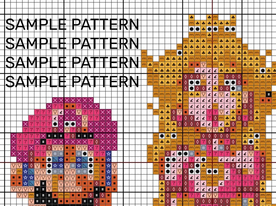 Super Mario World 1991 Mario Sprites Cross Stitch Patterns 42 Designs PDF Download Etsy