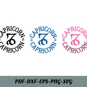 Capricórnio Svg, Capricórnio Png, Capricórnio Retro, Zodíaco Retro, Horóscopo Capricórnio, Círculo Do Zodíaco, Círculo De Capricórnio, Aniversário