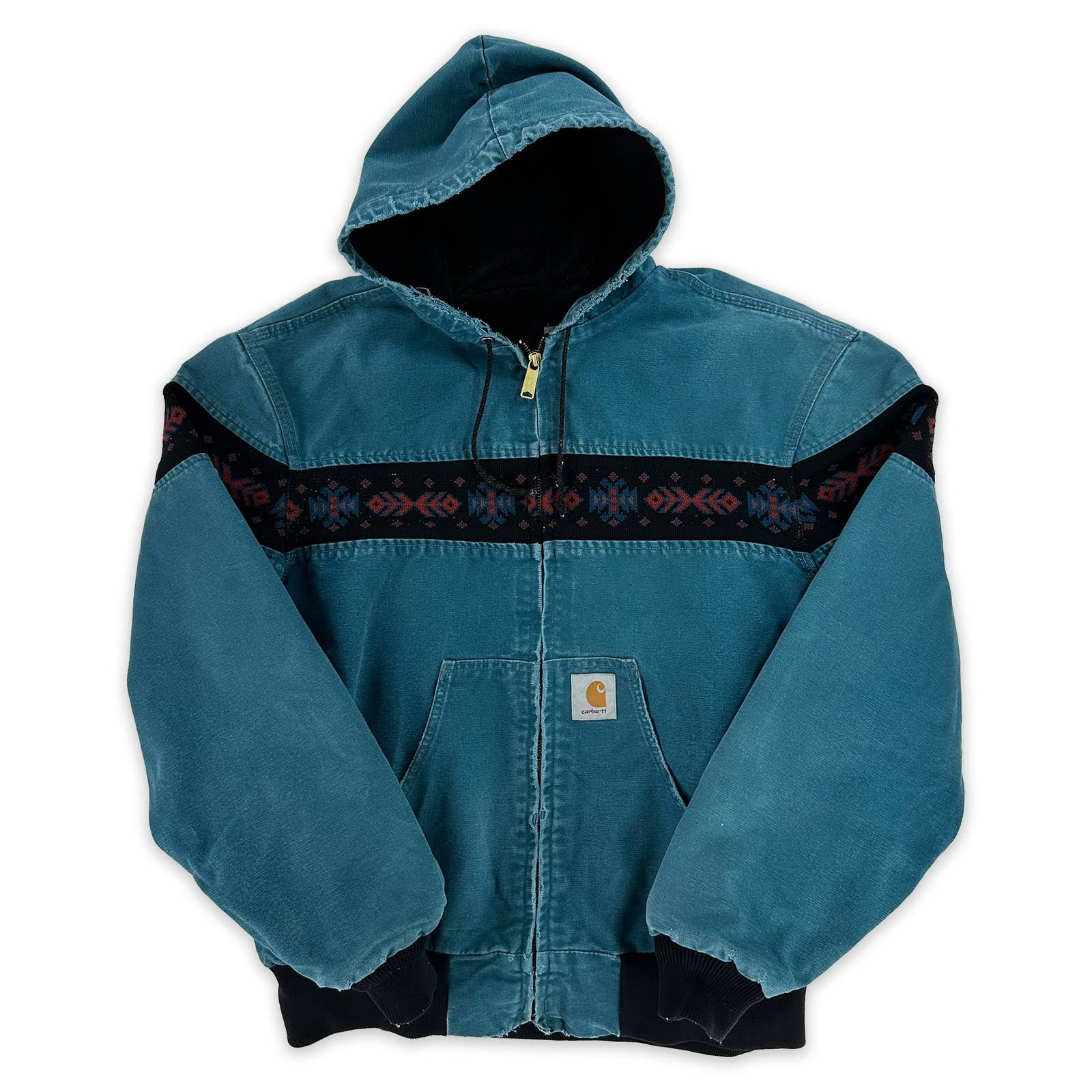 Thrashed Vintage Carhartt Tribal Navajo Aztec Southwest Active - Etsy