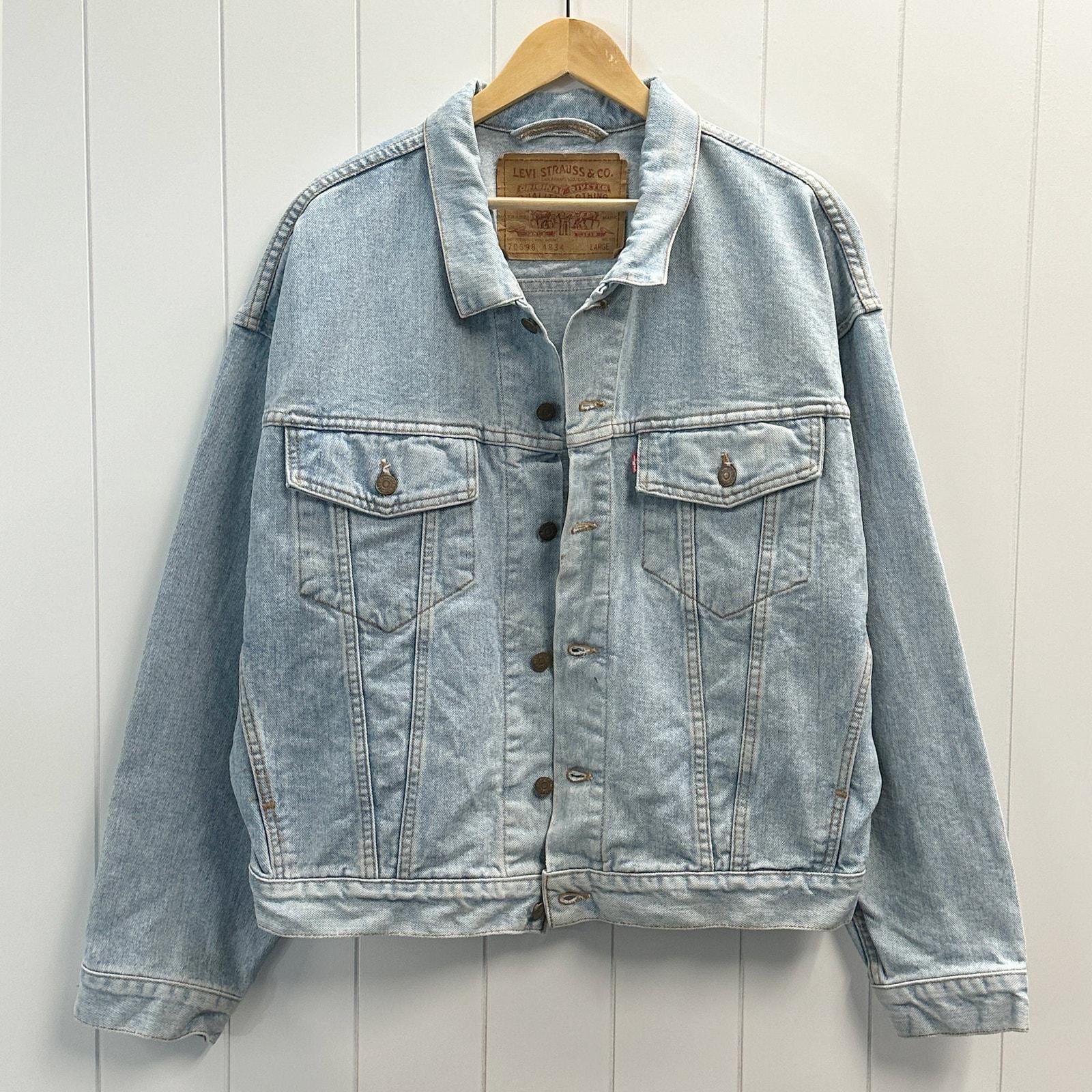 Calvin タイダイ トレーナー 新品 70598 Levis Jacket - Etsy