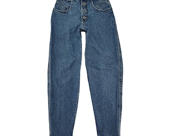 Vaqueros cónicos Zena de los años 90 para mujer - Medidas 26x30