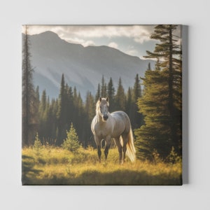 Horse Digital Print Animal Printable Wall Art Decor Artwork Instant ...