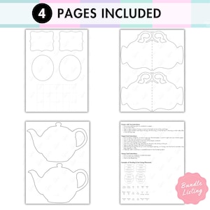 Teapot Editable Invitation Printable, Tea Party, Mom Tea Party ...