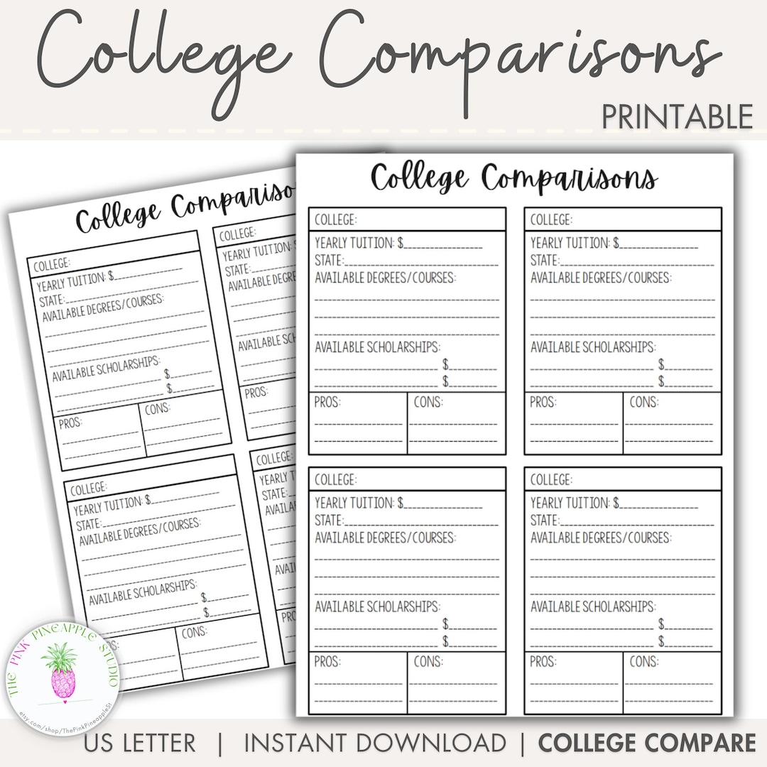 college-comparison-printable-college-tour-worksheet-school-etsy
