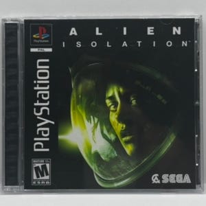 Alien Isolation | PS1-Inspired Replacement CD Jewel Case | No Disc