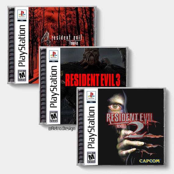 Resident Evil Triple Pack *limited* (PS5) | Ps1-inspired