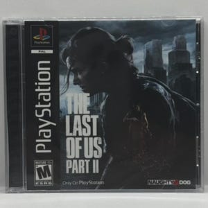 The Last of Us Part II | PS1-Inspired Replacement CD Jewel Case | No Disc