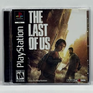 The Last of Us | PS1-Inspired Replacement CD Jewel Case | No Disc