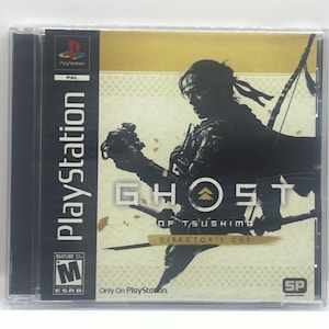 Ghost of Tsushima | PS1-Inspired Replacement CD Jewel Case | No Disc