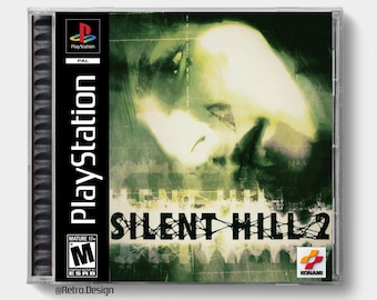 Silent Hill 2 Remake (PS5) / Estuche de CD de repuesto inspirado en PS1 / Sin disco