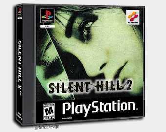 Silent Hill 2 Remake (PS5) / Estuche grueso de repuesto inspirado en PS1 / Sin disco