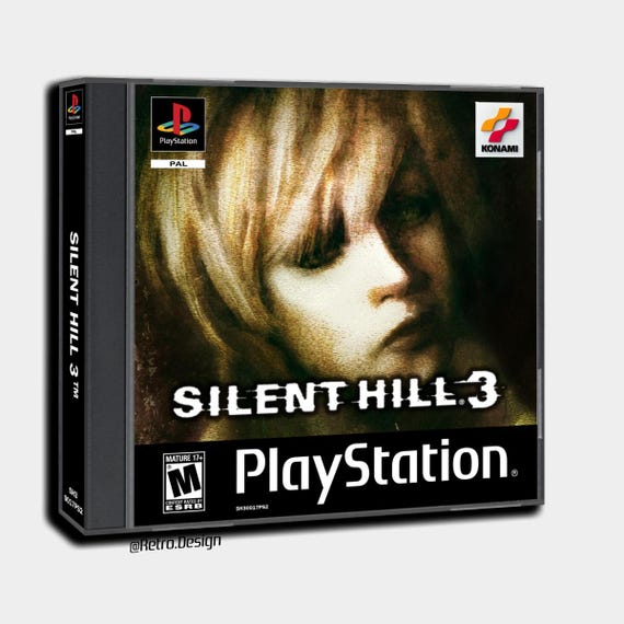 Silent Hill 3 (PS2) | Ps1-inspired Replacement Thick Case | No