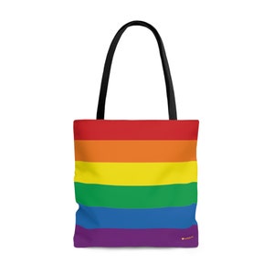 Glitter Rainbow Tote Bag by Backwater