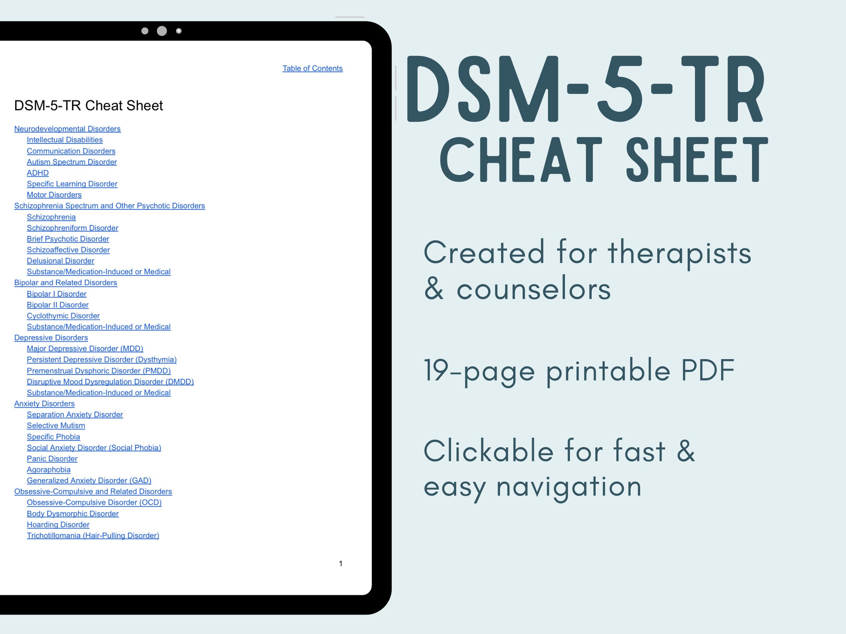 Dsm 5 Tr - Etsy