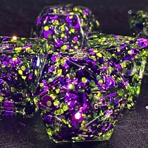 Grimoire - Handmade Sharp-Edge TTRPG Dice