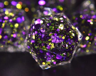Grimoire - Handmade Sharp-Edge TTRPG Dice