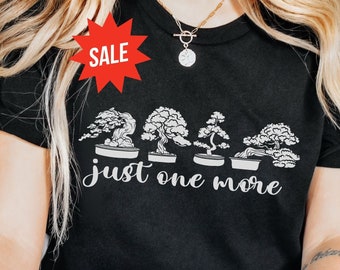 Bonsai Tshirt Minimalist, Bonsai Tree Shirt, Bonsai Plant T-Shirt, Planting Shirt, Zen Gardening Tee, Bonsai Lover Gift For Her, Plant Lady