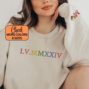 Personalized Engayged Sweatshirt, Custom Lesbian Engagement Shirt, Lesbian Bachelorette Gift, Lesbian Wedding Date Crewneck, LGBT Valentines