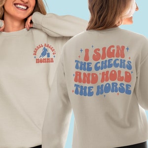 Barrel Racing Mom Sweatshirt, Barrel Racer Mom Shirt, Rodeo Mama Crewneck, Gift For Horse Show Mom, Cowgirl Mother Gift, Barel Racing Mommy