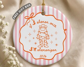 Funny Frog Ornament, Meme Stocking Stuffer Gifts, Anti-Social Ornament, Mental Health Humor Gifts, Funny Sayings Ornaments, Sarcastic Gift