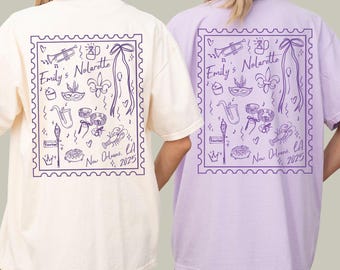 New Orleans Bachelorette Shirts, Nola Bachelorette Tshirts, NOLA Bach Tees, New Orleans Bach Comfort Colors, Louisiana Bridal Party T Shirts